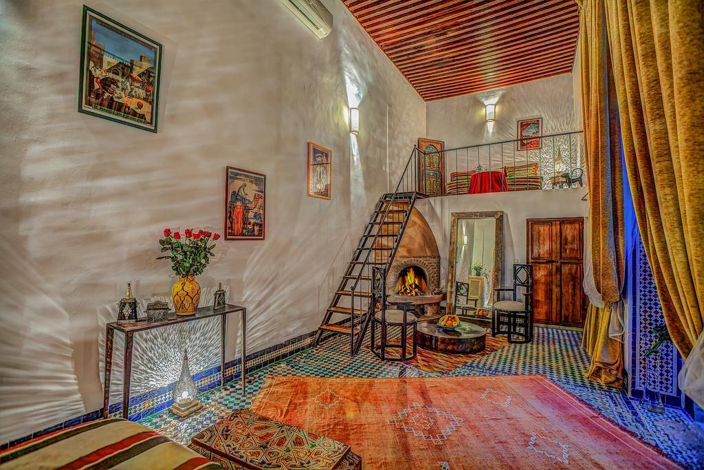 Riad Almaz フェズ 部屋 写真